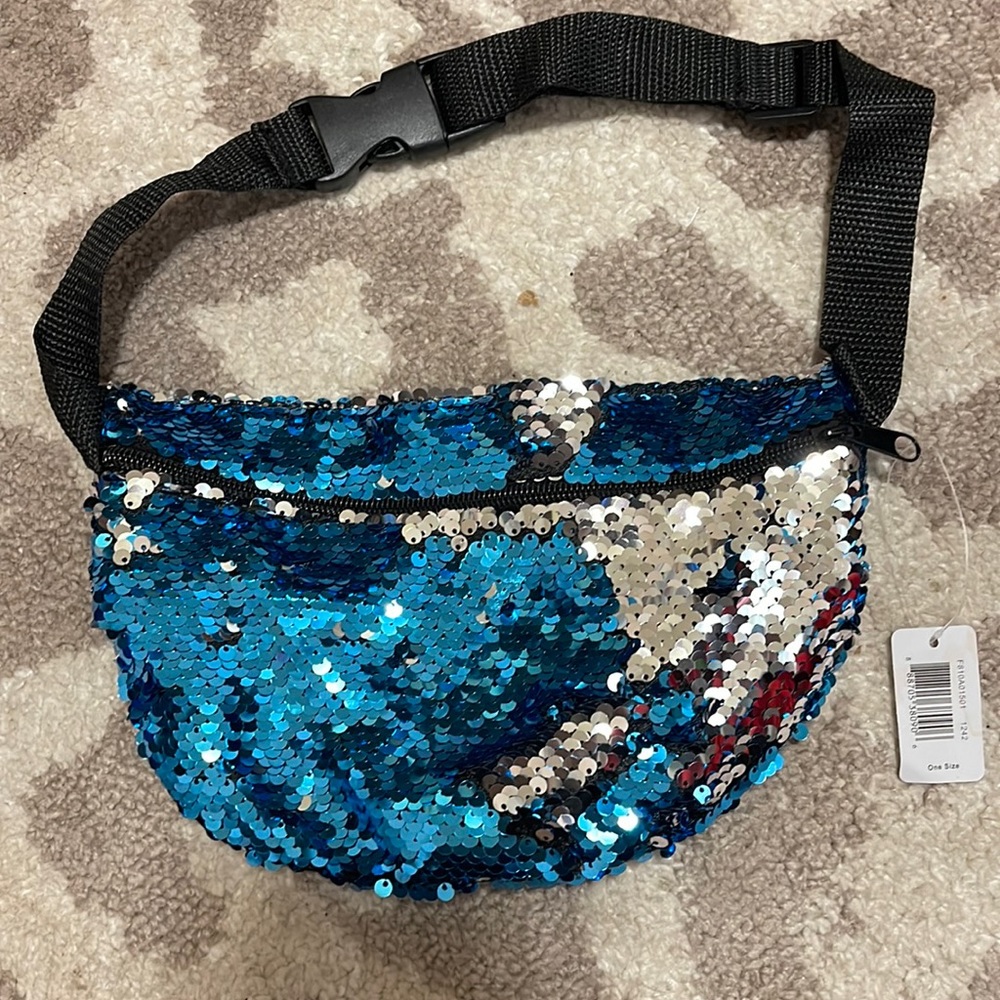 Two Color Sequin Fanny Pack